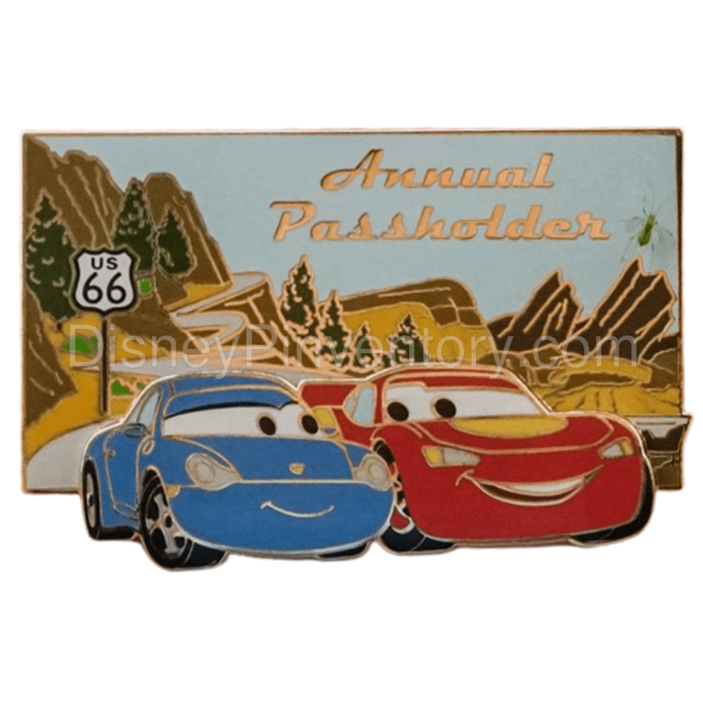 Cars 15th Anniversary Annual Passholder Pin - Pin 13433
