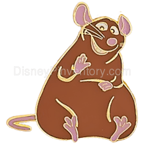 Pixar Ratatouille Lanyard & Pin Set - Emile Pin - Pin 13454