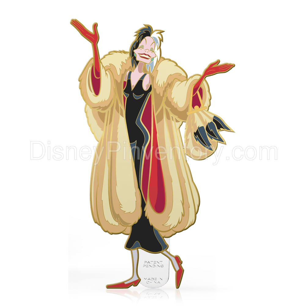 Disney Villains Deluxe Box Set 2021 Edition - Cruella de Vil #740 Pin - Pin 13527