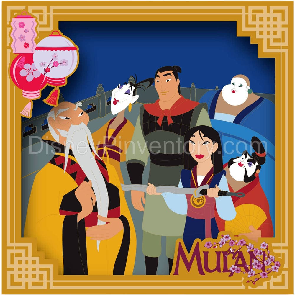 Mulan Warrior Pin - Disney Employee Center - Pin 13566
