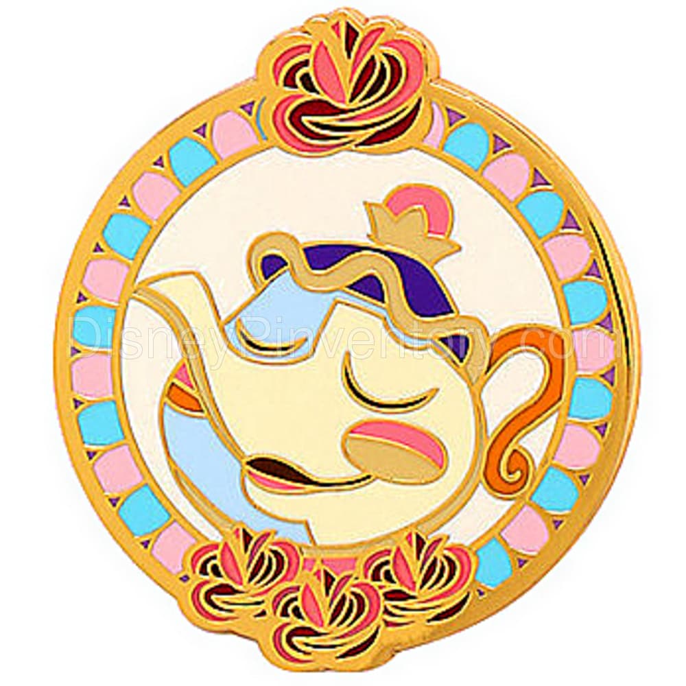 Loungefly Disney Beauty And The Beast Art Deco Blind Box - Mrs. Potts Pin - Pin 13634