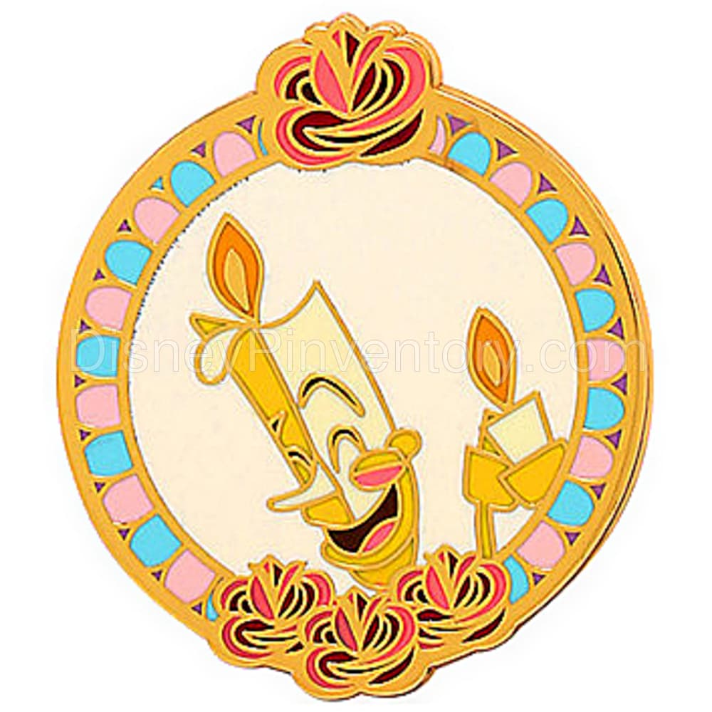 Loungefly Disney Beauty And The Beast Art Deco Blind Box - Lumiere Pin - Pin 13636