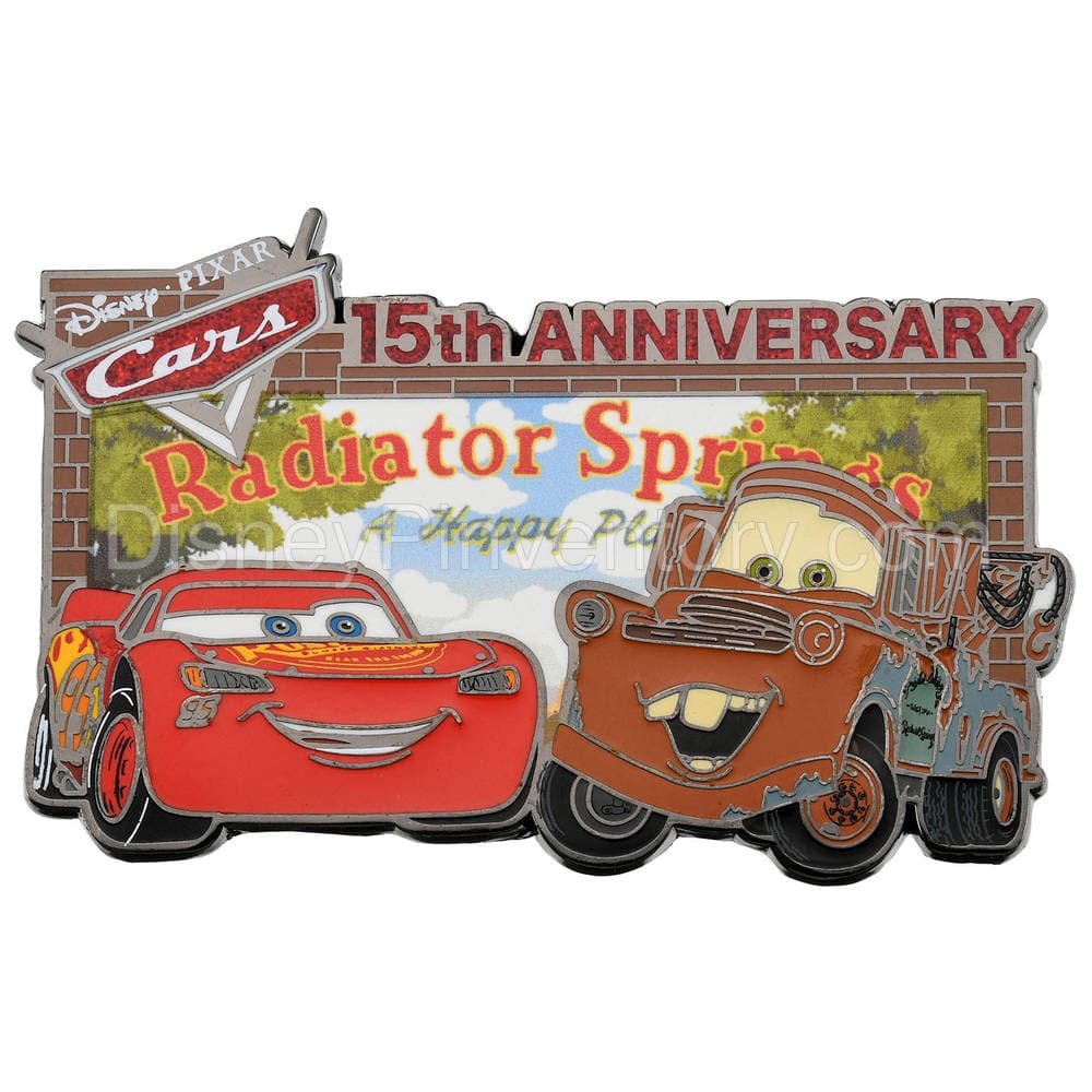 Cars 15th Anniversary - Radiator Springs - Pin 13640