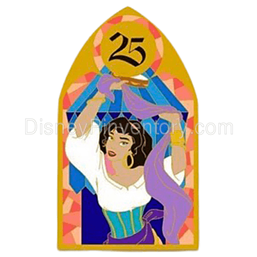 The Hunchback of Notre Dame - 25th Anniversary Esmeralda Pin - Pin 13701