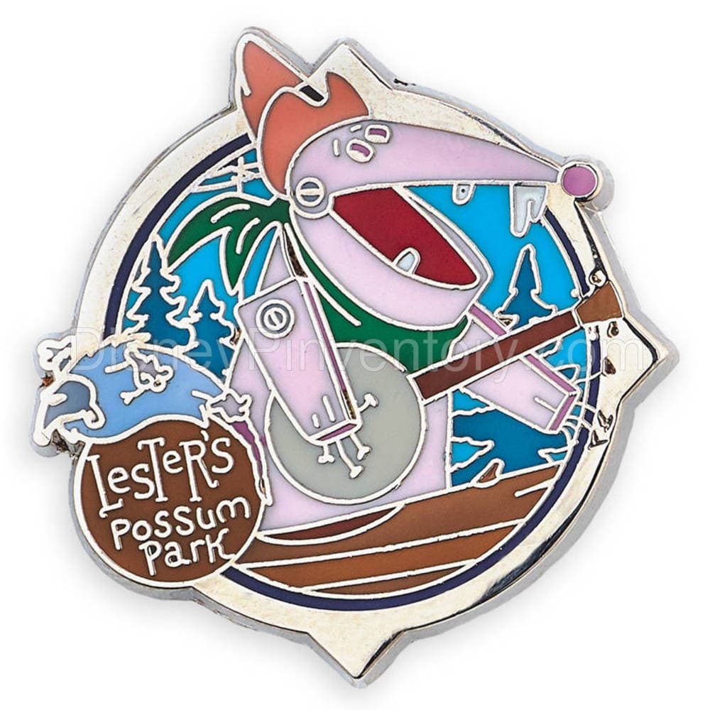 D23 A Goofy Movie 25th Anniversary Pin Set - Lester's Possum Park Pin - Pin 13721