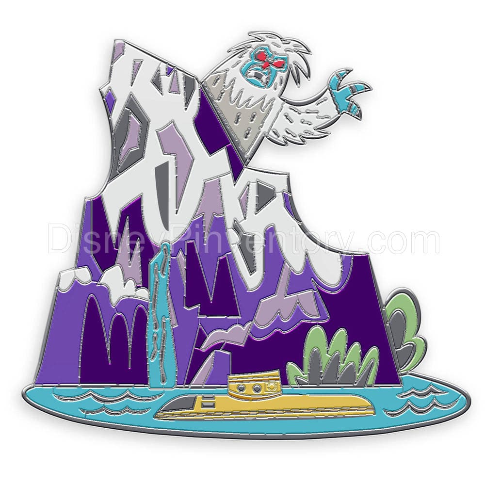 D23 - 65 Years of Disney Theme Park Pin Set - Matterhorn Bobsleds Pin - Pin 13726