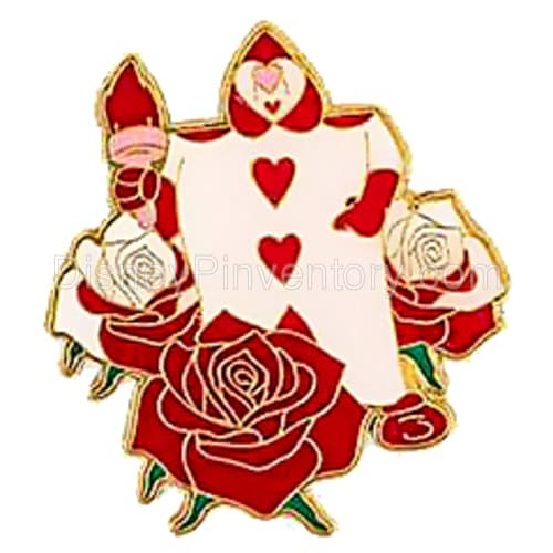 Alice in Wonderland - Heart Card Soldier Pin - Pin 13863