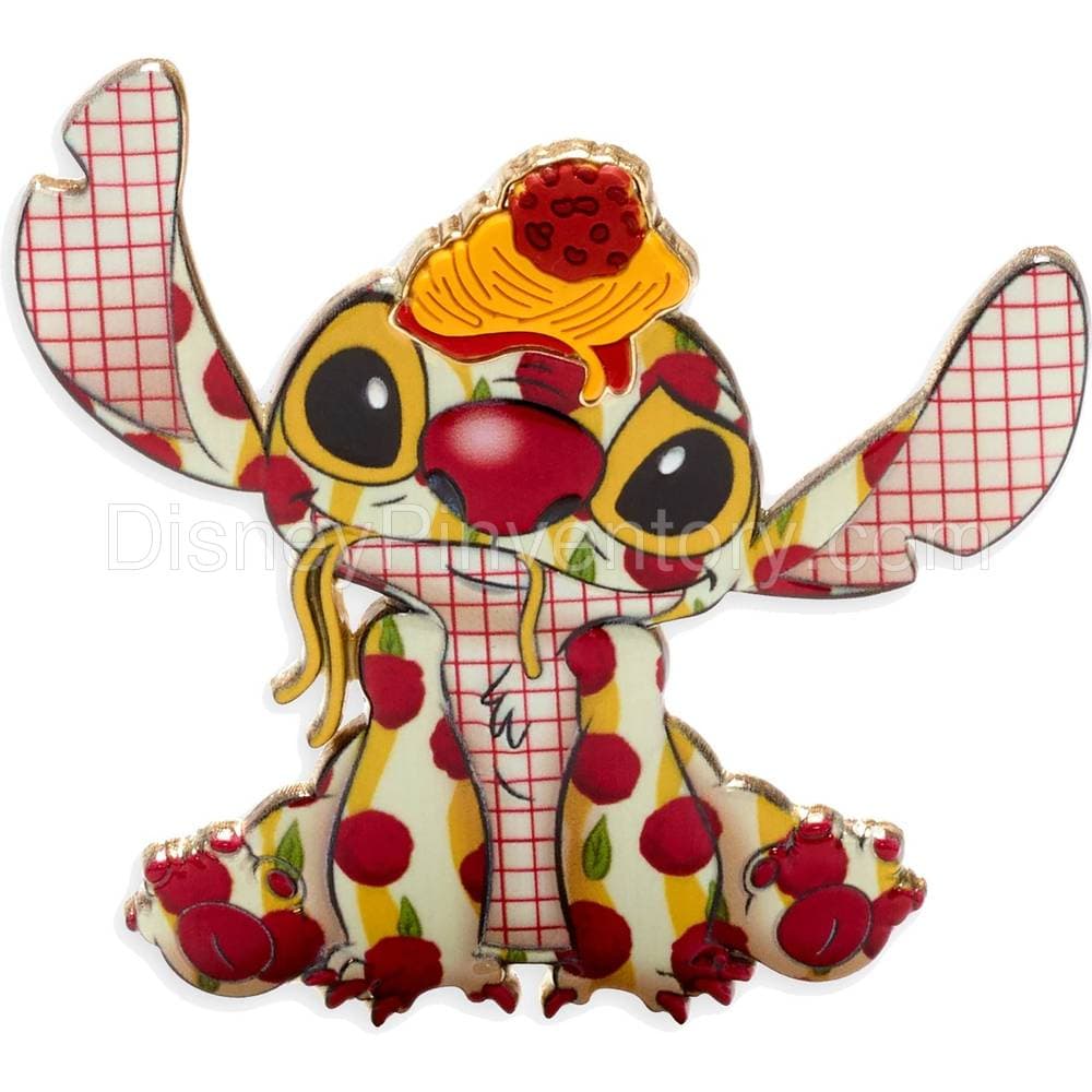 Stitch Crashes Disney Jumbo Pin - Lady and the Tramp - Pin 13894