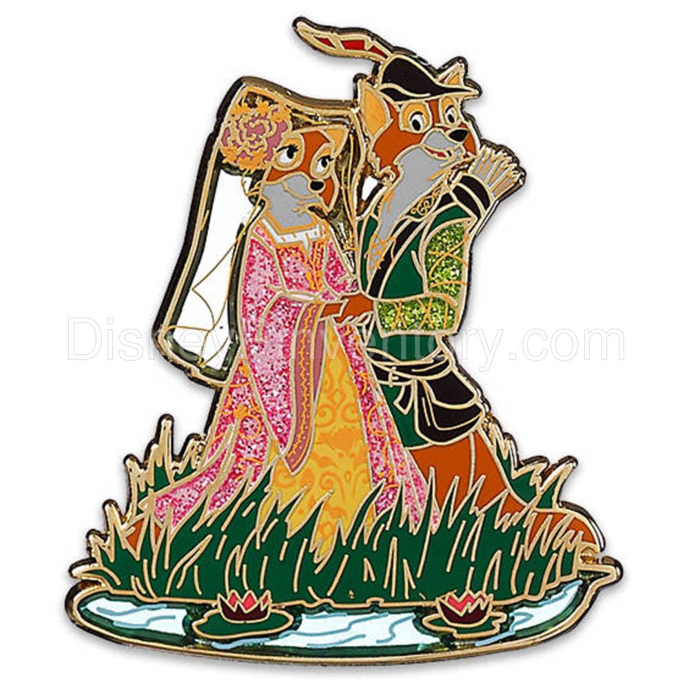 Designer Collection Pin Set - Robin Hood & Maid Marian Pin - Pin 14074