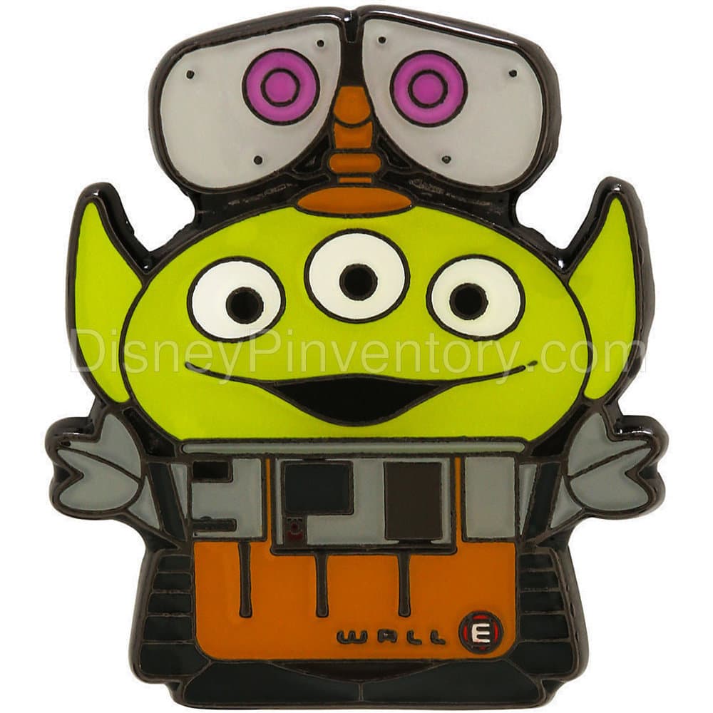 Loungefly Disney Pixar Alien Remix WALL-E Enamel Pin - Pin 14658