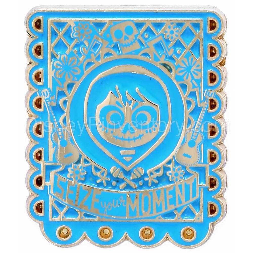 Loungefly Disney Pixar Coco Seize Your Moment Banner Enamel Pin - BoxLunch Exclusive - Pin 14770