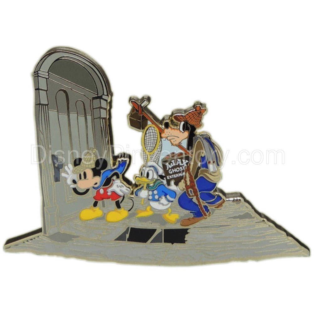 Lonesome Ghost Pin Set - Mickey, Donald & Goofy Pin - Pin 14776