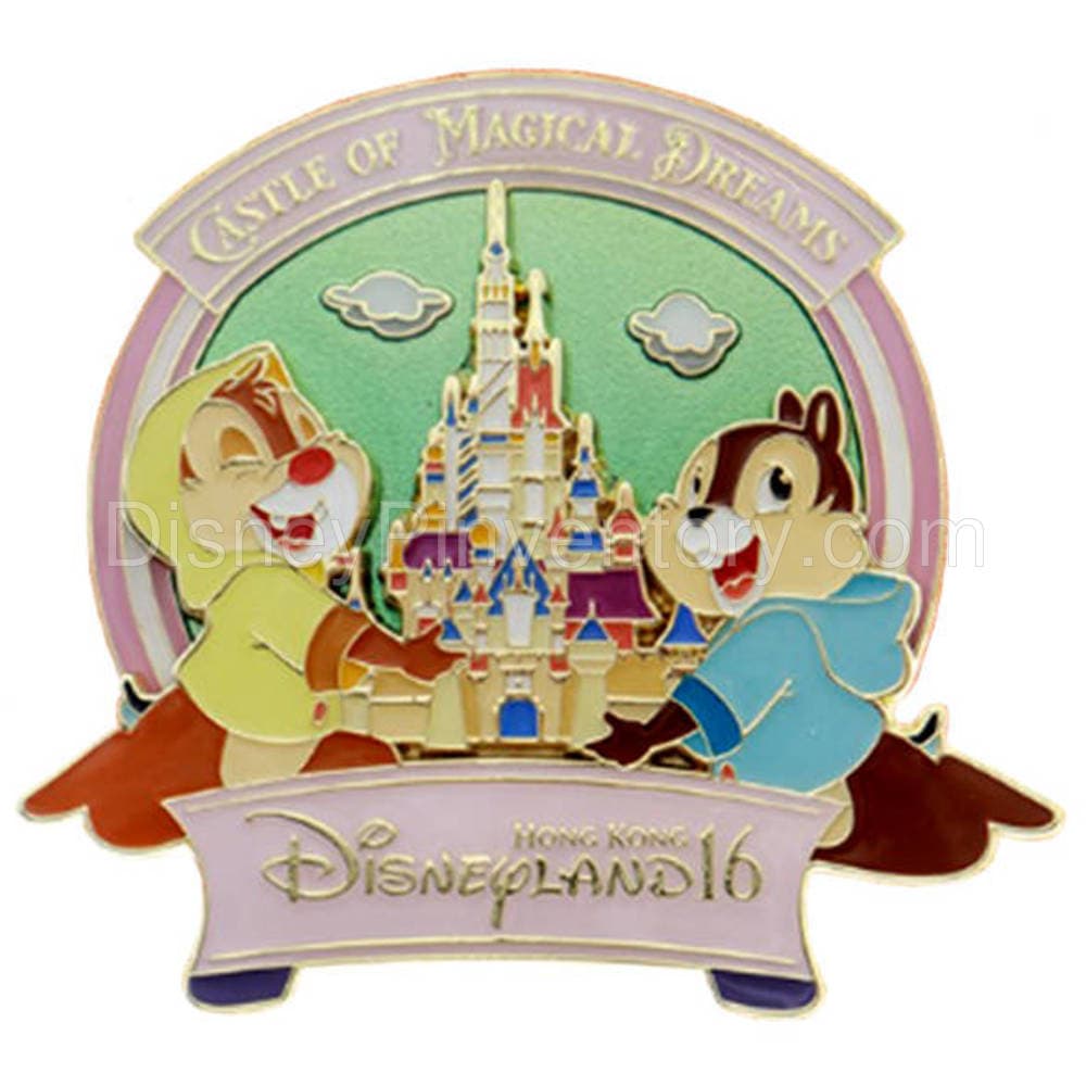 Hong Kong Disneyland 16th Anniversary - Castle of Magical Dreams - Pin 14880