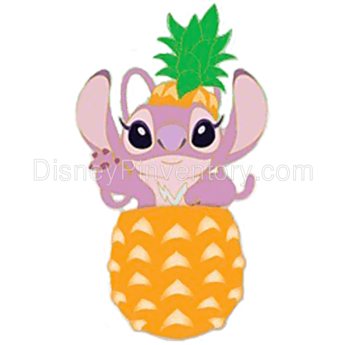 Angel Pineapple Aloha Pack Pin - Pin 14893