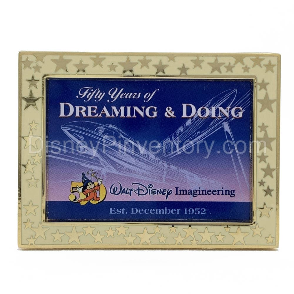 WDI Banner Series - Fifty Years of Dreaming & Doing -  Monorail - Pin 1490