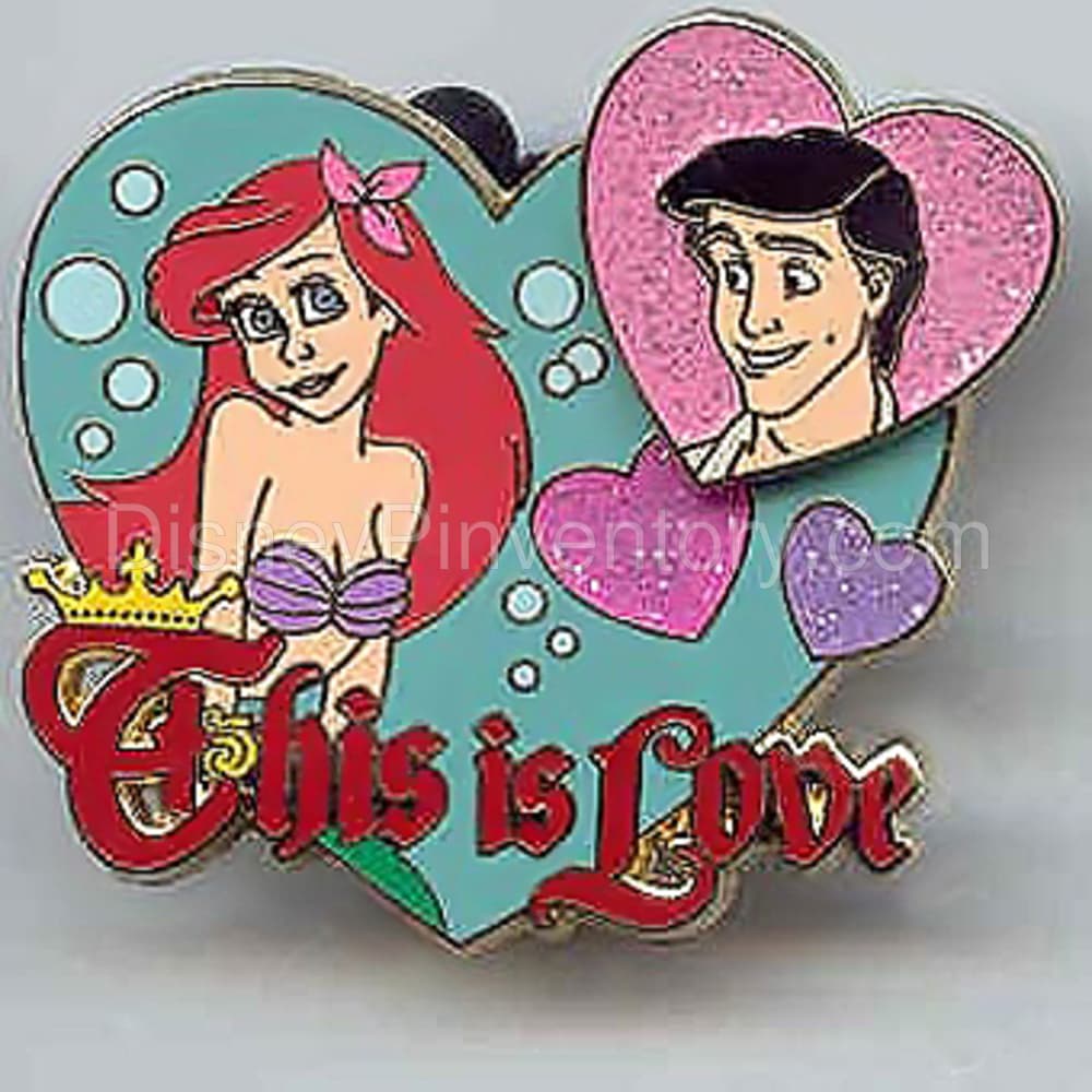 This is Love, A Knight to Remember - Ariel and Prince Eric - Pin 1492