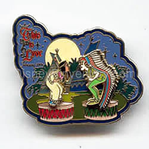 This is Love, A Knight to Remember - Peter Pan and Tiger Lily - Pin 1494