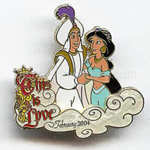 This is Love, A Knight to Remember - Aladdin and Jasmine - Pin 1495