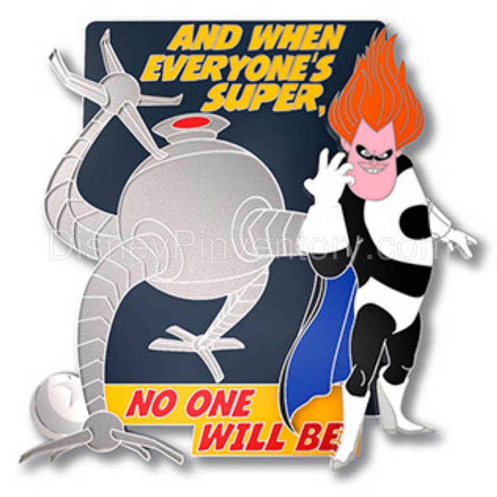 Pixar Party 2016 - Pixar Villains Box Set - Syndrome - Pin 15062
