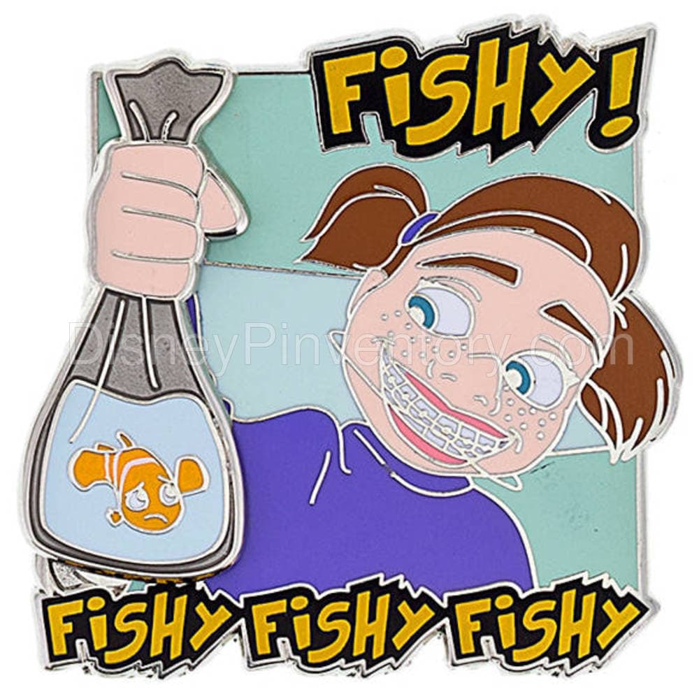 Pixar Party 2016 - Pixar Villains Box Set - Darla - Pin 15064