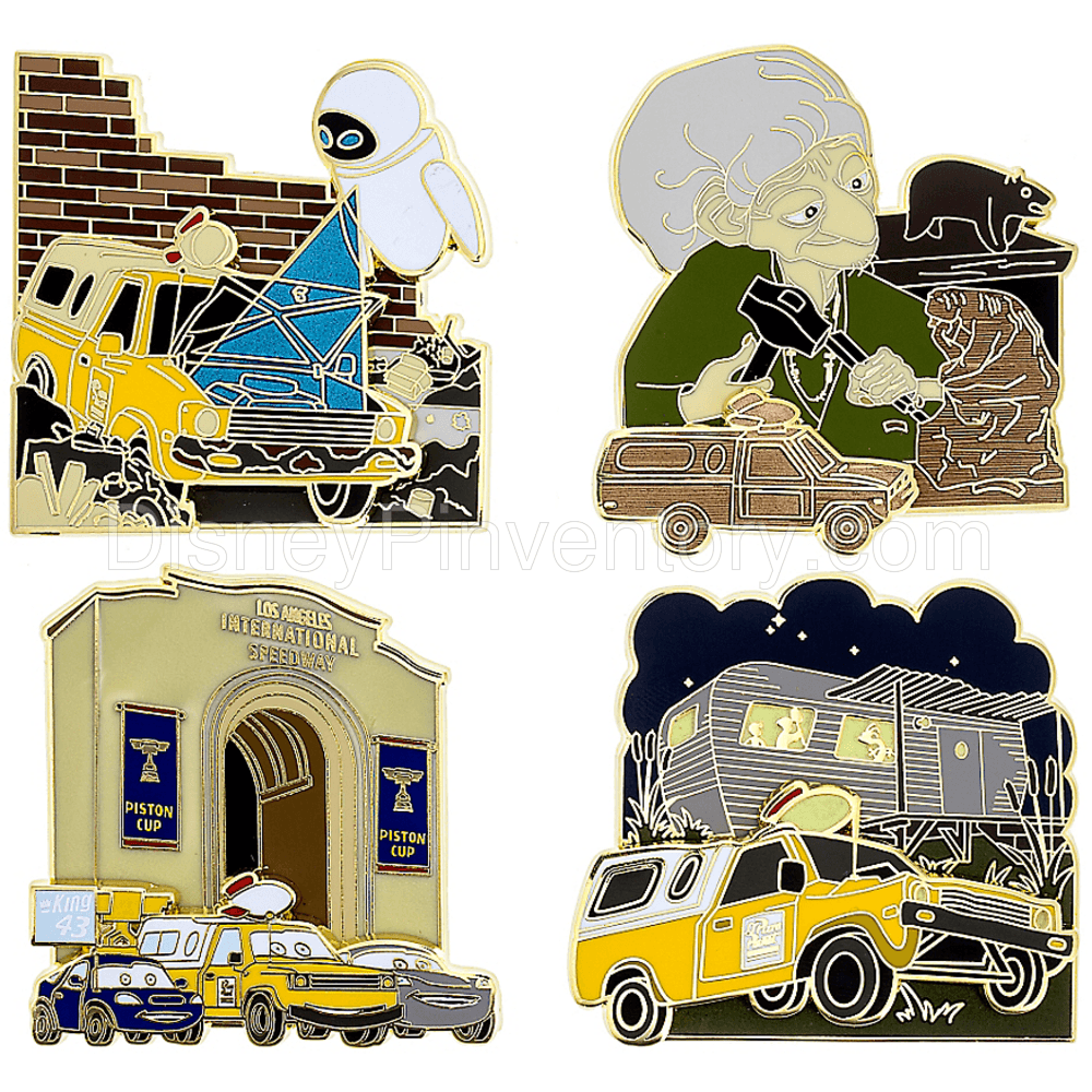 Pixar Party 2016 - Pizza Planet Truck Box Set - Pin 15065