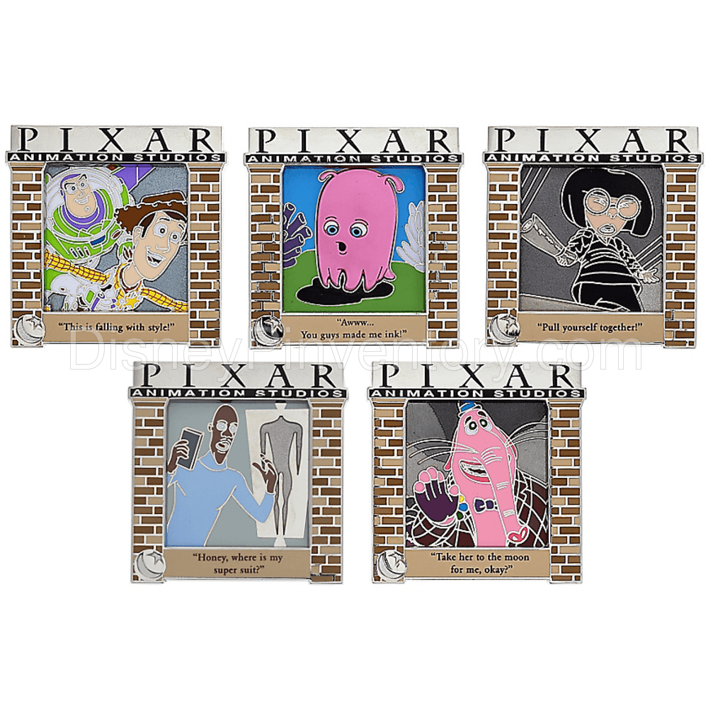 Pixar Party 2016 - Pixar Movie Quotes Box Set - Pin 15070