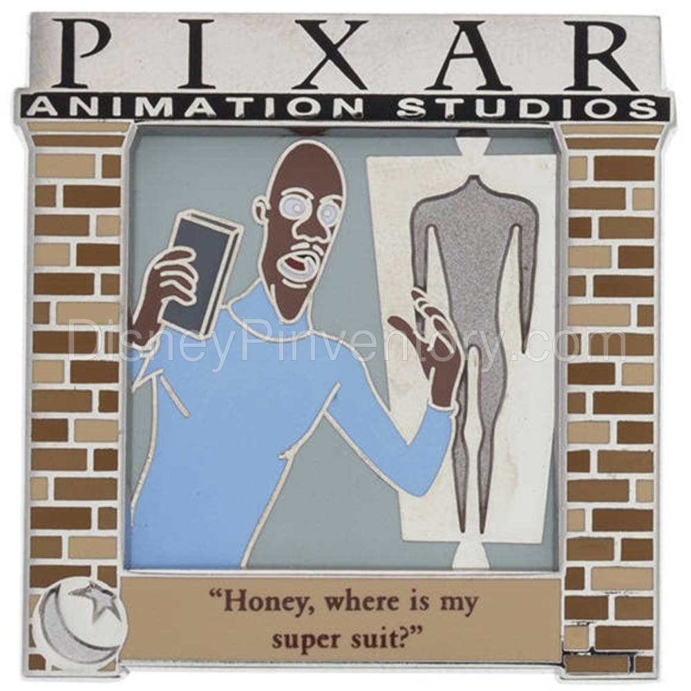 Pixar Party 2016 – Pixar Movie Quotes Box Set - Lucius Best (Frozone)  - Pin 15074