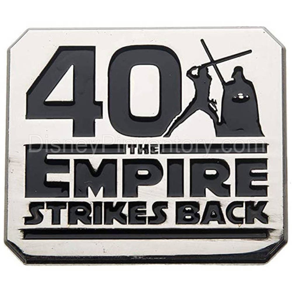 The Empire Strikes Back 40th Anniversary Pin Set - 40th-Anniversary Logo Pin - Pin 15108