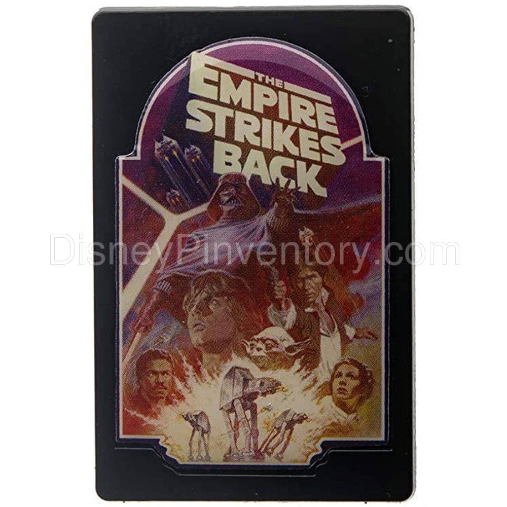 The Empire Strikes Back 40th Anniversary Pin Set - Movie Poster Pin - Pin 15109