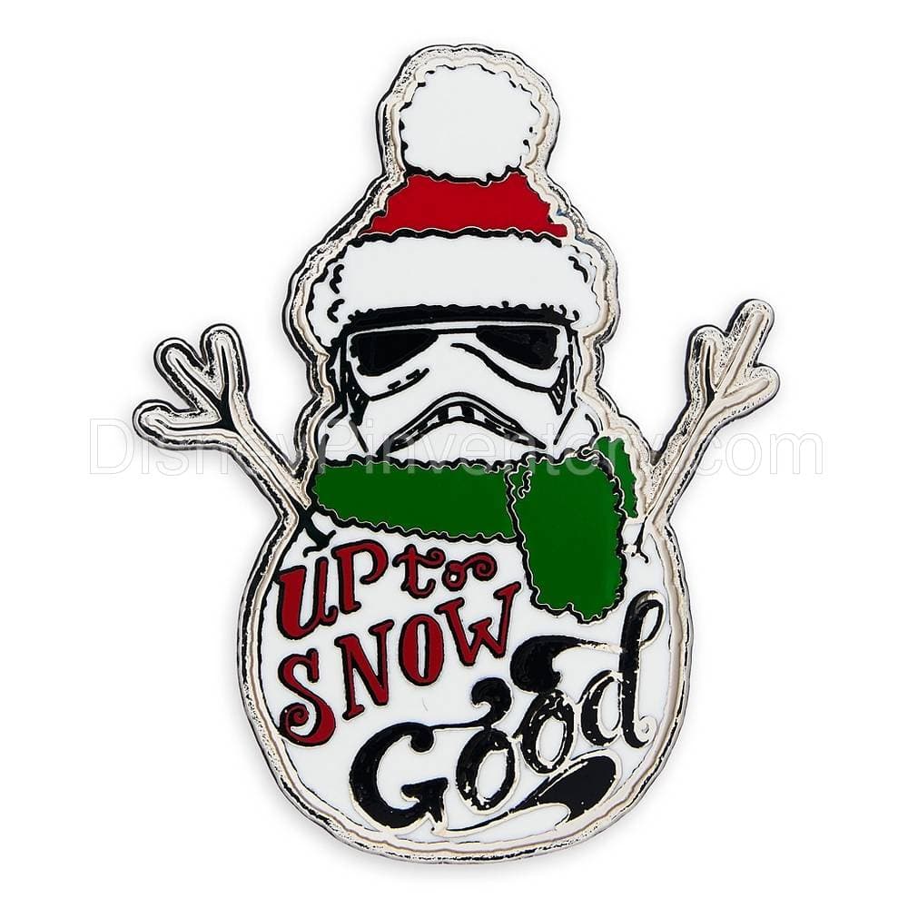 Stormtrooper "Up to Snow Good" Holiday Pin - Star Wars - Pin 15151