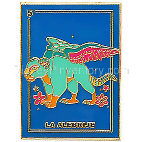 Loungefly Disney Pixar Coco Loteria Cards Blind - La Alebrije (Spirit Guide) Pin - Pin 15295