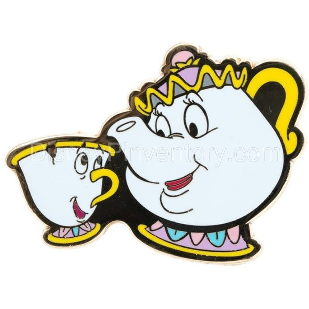 Disney Beauty and the Beast Potts & Chip Collectible Pin - PALM Exclusive - Pin 15472