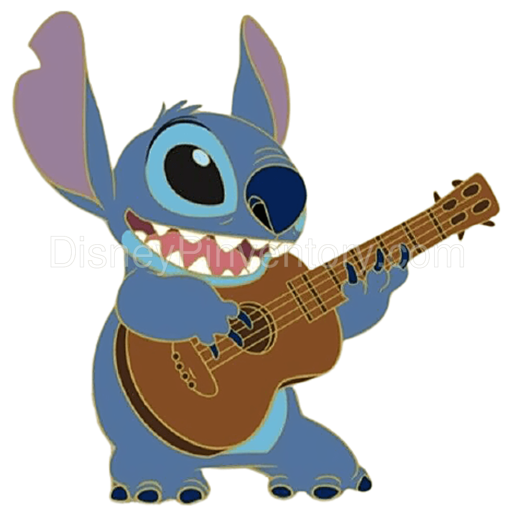 WDI Guitar Series - Stitch Playing Guitar - Pin 15499