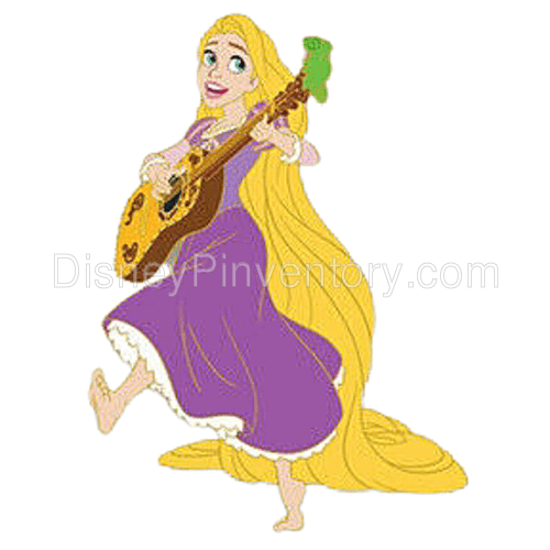 WDI Guitar Series - Rapunzel Playing Guitar - Pin 15500