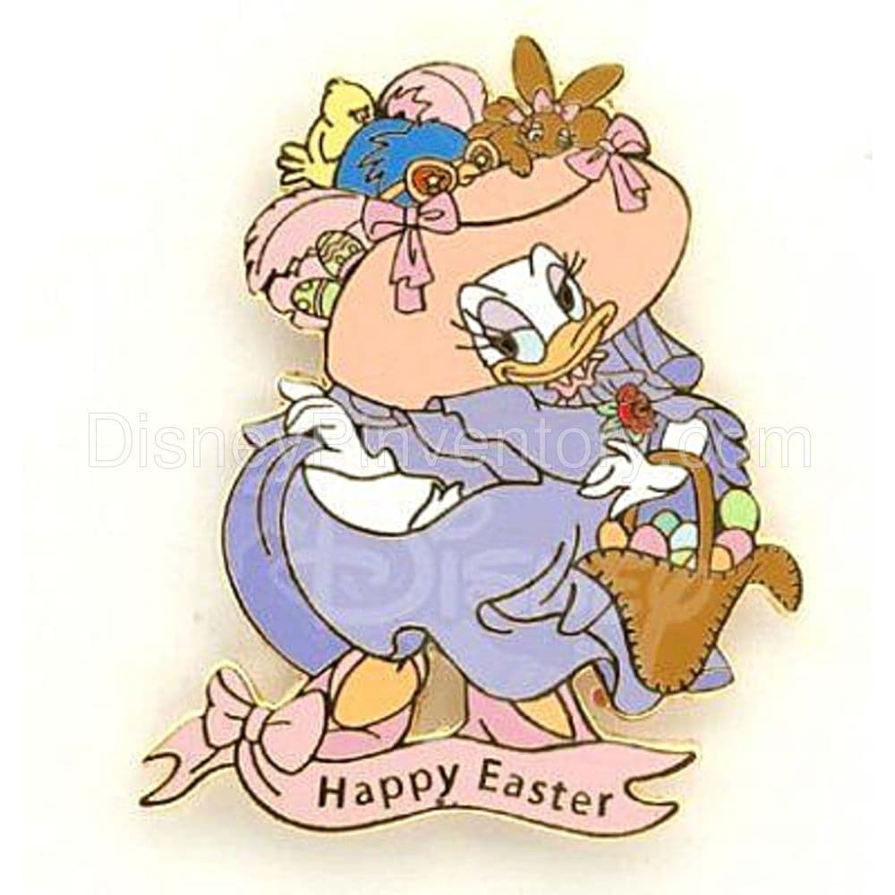 Disney Auctions P.I.N.S. - Happy Easter - Daisy Duck - Pin 1551