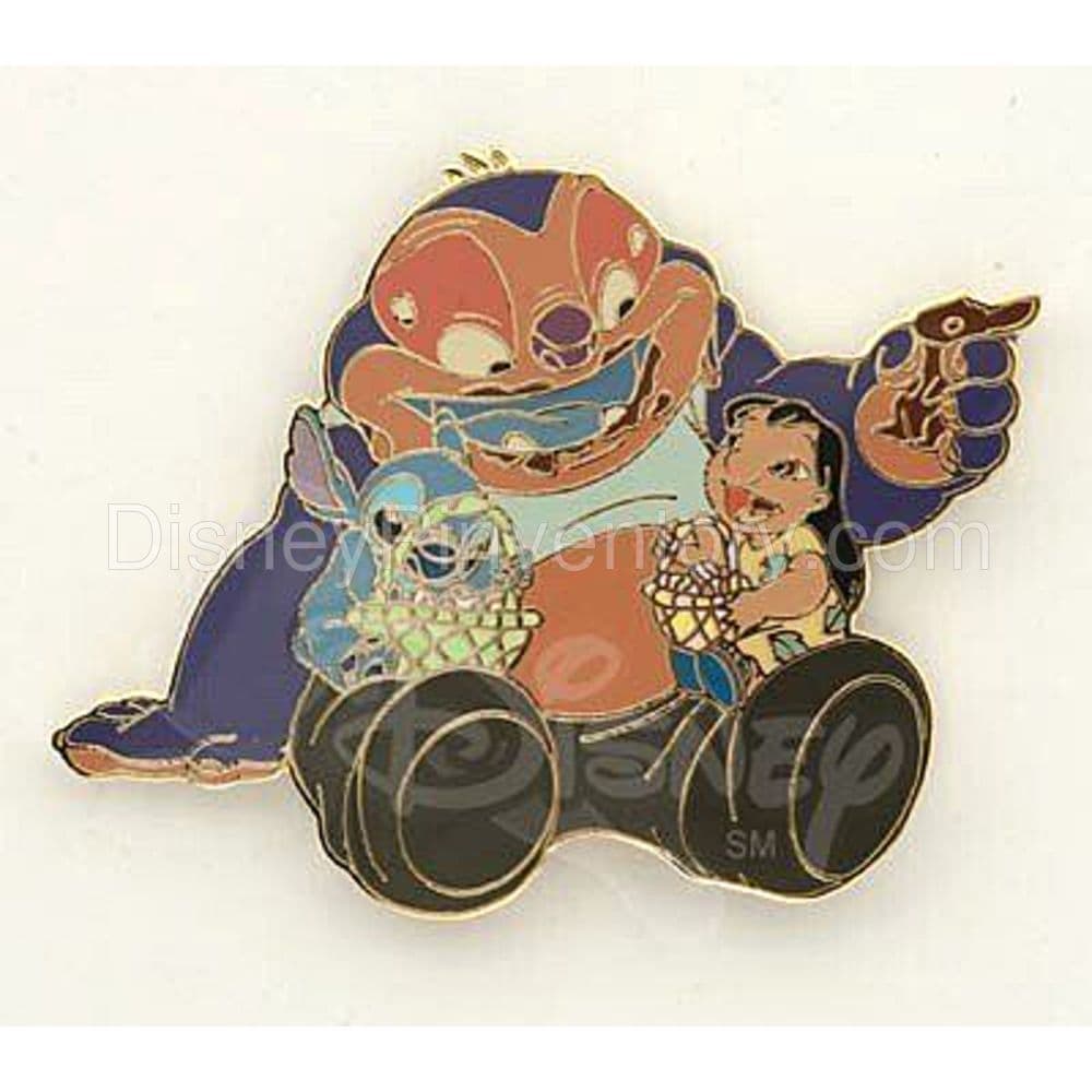 Disney Auctions - Lilo, Stitch & Jumba Easter Pin - Pin 1567
