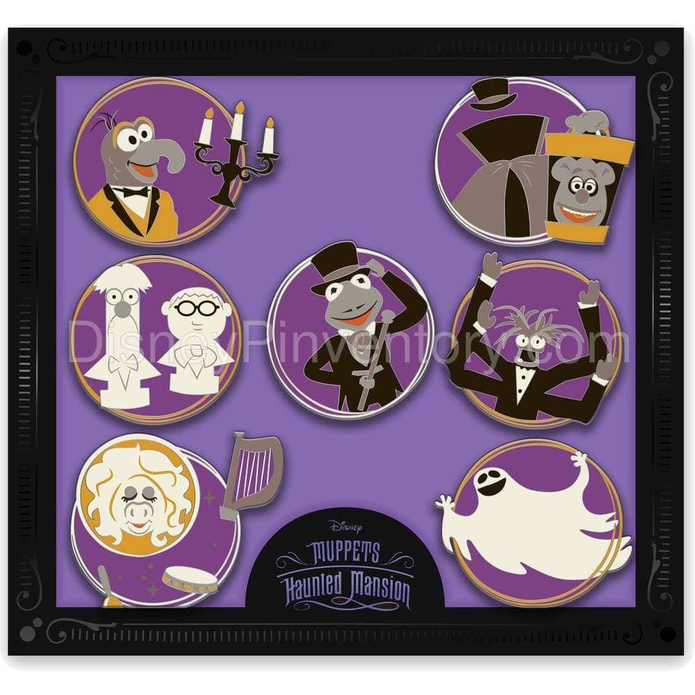 D23 Gold Member Muppets Haunted Mansion Pin Set - Pin 15707