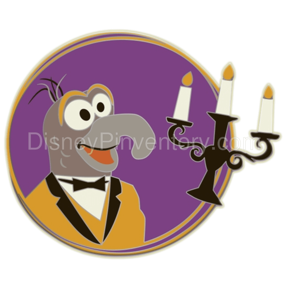 D23 Gold Member Muppets Haunted Mansion Pin Set - Gonzo Pin - Pin 15708