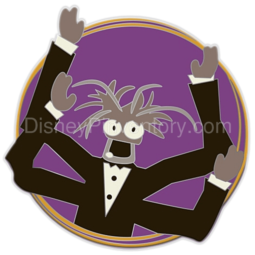 D23 Gold Member Muppets Haunted Mansion Pin Set - Pepé - Pin 15712