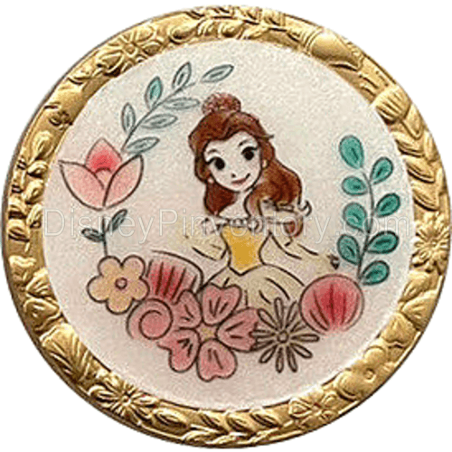Disney Princess 6 Pin Box Set - Belle Pin - Pin 15762