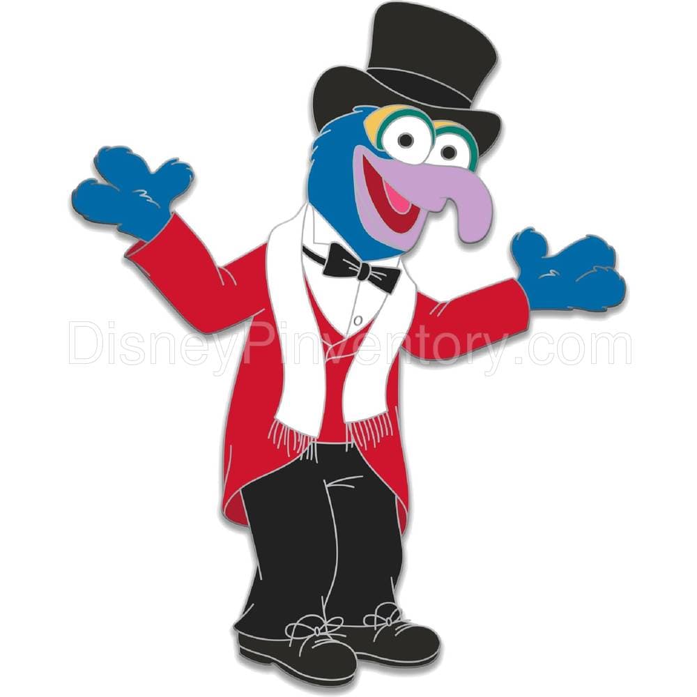 D23 Gold Member Tuxedo Gonzo Pin - Muppets Haunted Mansion - Pin 15896
