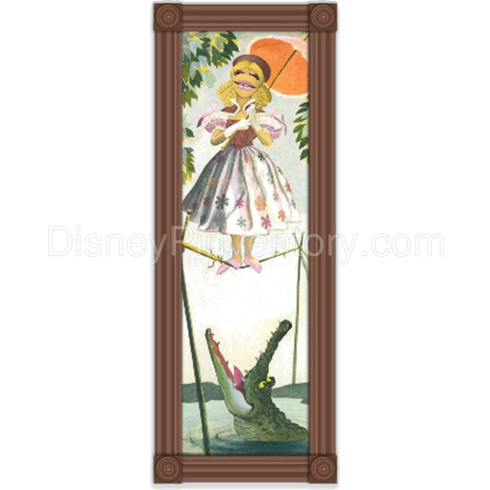 D23 Gold Member Janice Stretching Room Portrait Pin - Muppets Haunted Mansion - Pin 15899