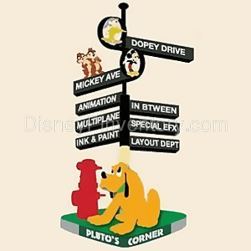 Playing at Pluto's Corner - Pluto, Chip & Dale - DEC - Pin 16213