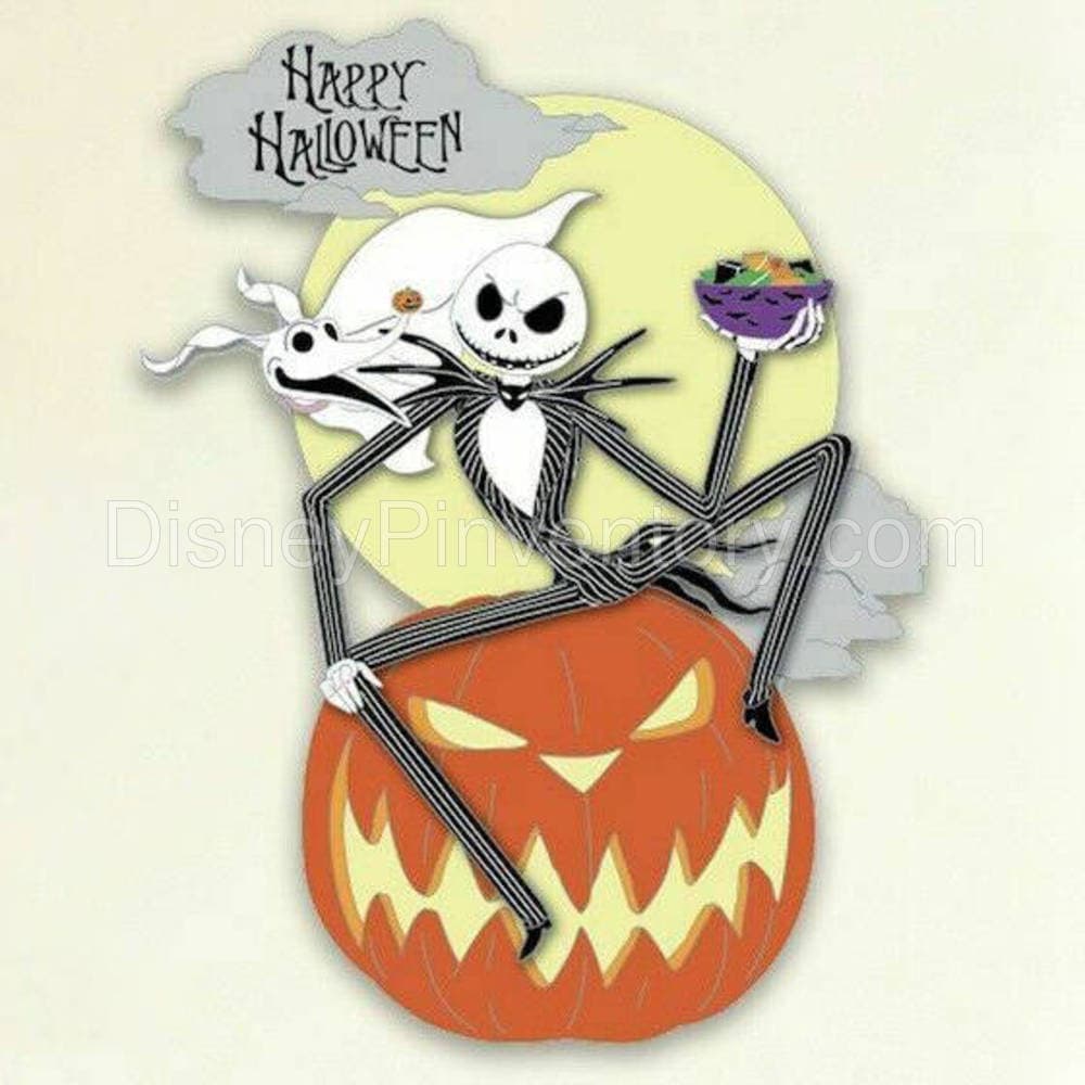 Halloween 2021 Jack Skellington & Zero - Pin 16220