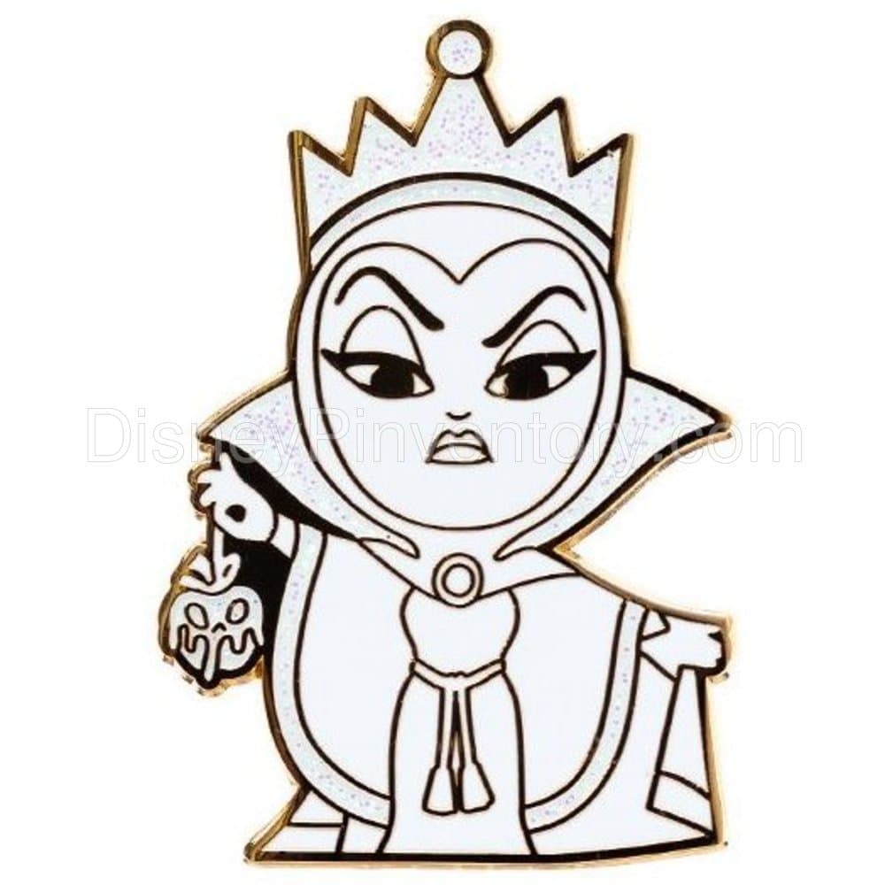 Disney Cute Villains Collectible Blind Box Collection - Evil Queen Chaser Pin - Pin 16321