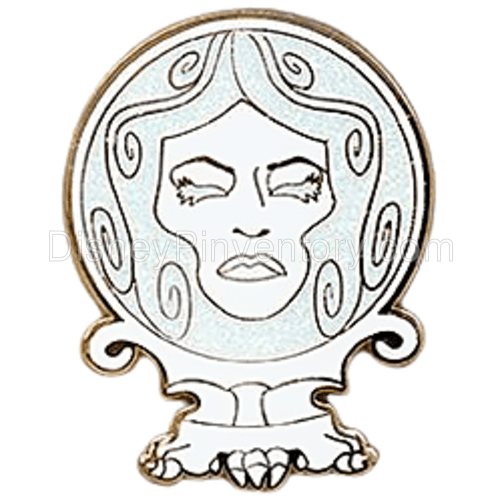 The Haunted Mansion 3pc Collectible Pin Set Chase - Madame Leota Pin - Pin 16333