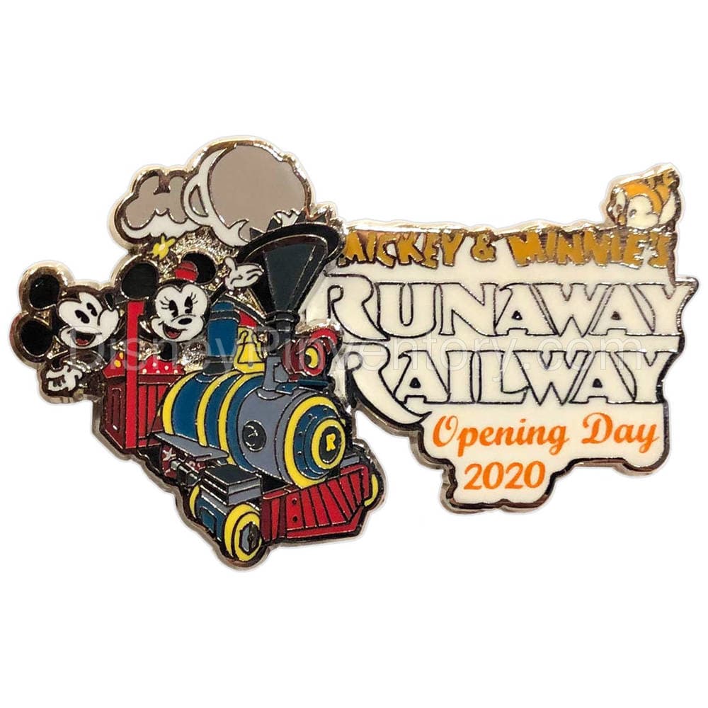 Mickey & Minnie's Runaway Railway - Opening Day 2020 - Pin 16477