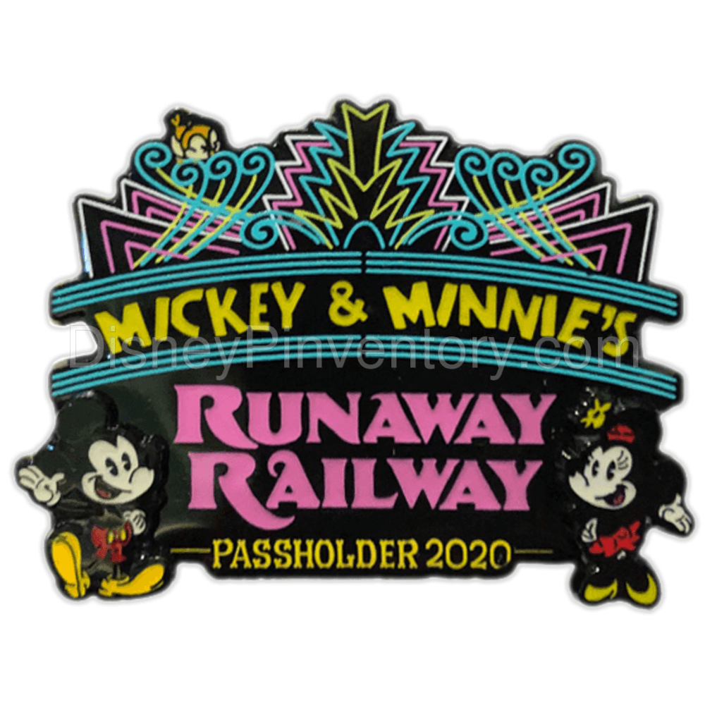 Mickey & Minnie's Runaway Railway - Annual Passholder 2020 - Pin 16478