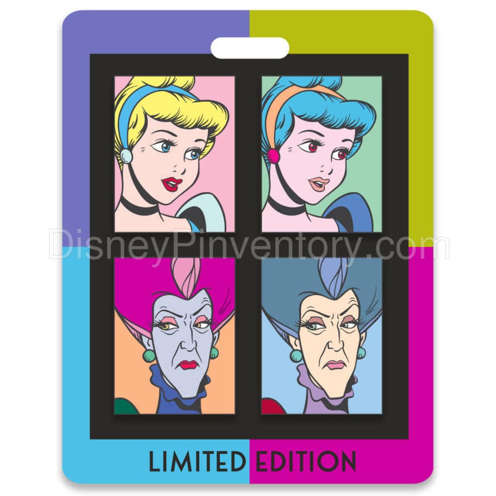 Destination D23 - Cinderella & Lady Tremaine Pin Set - RSP #21 - Pin 16732