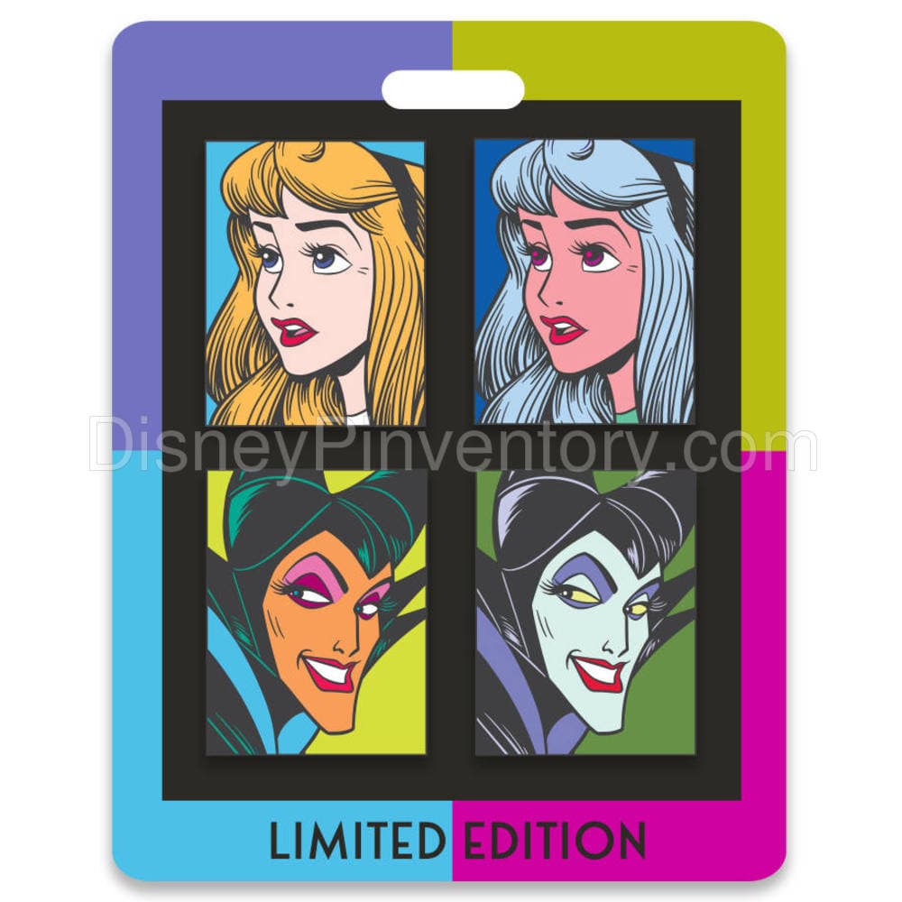 Destination D23 - Aurora & Maleficent Pin Set - RSP #22 - Pin 16737